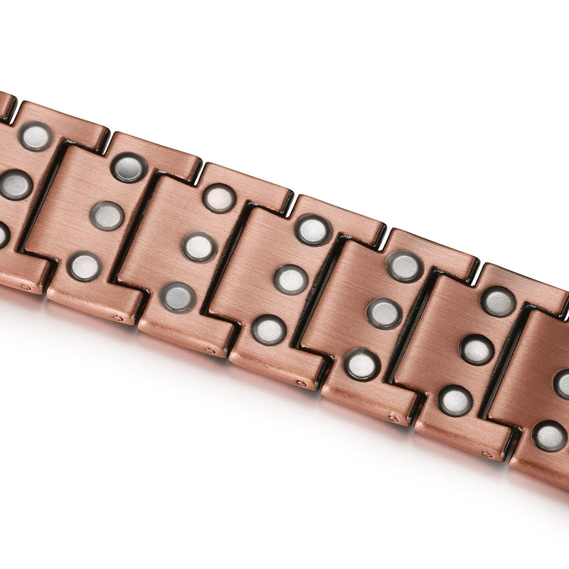 Powerful Strength Copper 3X Magnetic Bracelet for Men