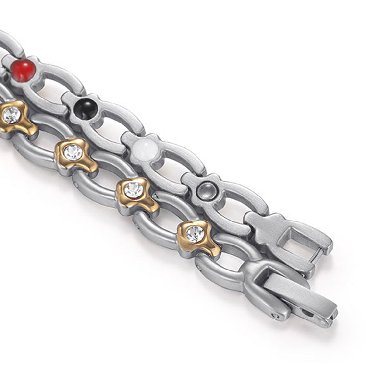 RainSo Promotion Women Powerful Magnetic Therapy Bracelet
