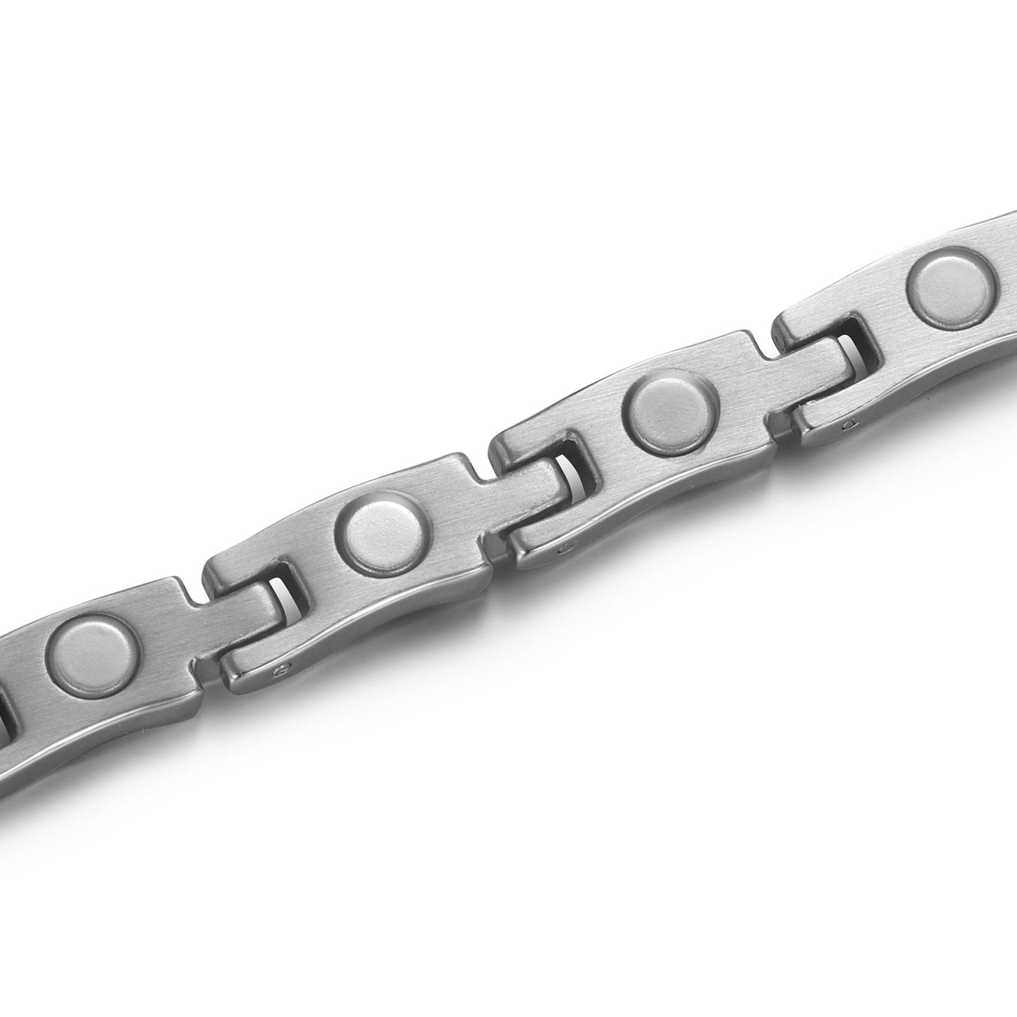 RainSo Women Ultra Strength Magnetic Bracelet Meteor Shower Design #Silver