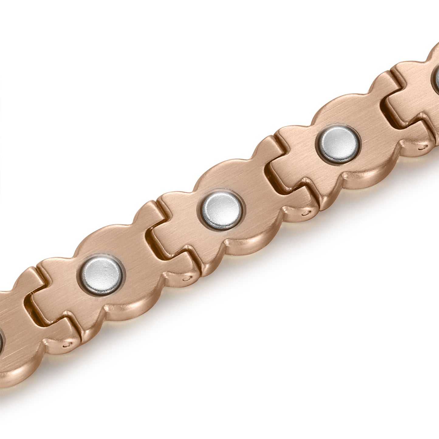 RainSo Women Powerful Effective Magnetic Bracelet for Pain #Rose Gold