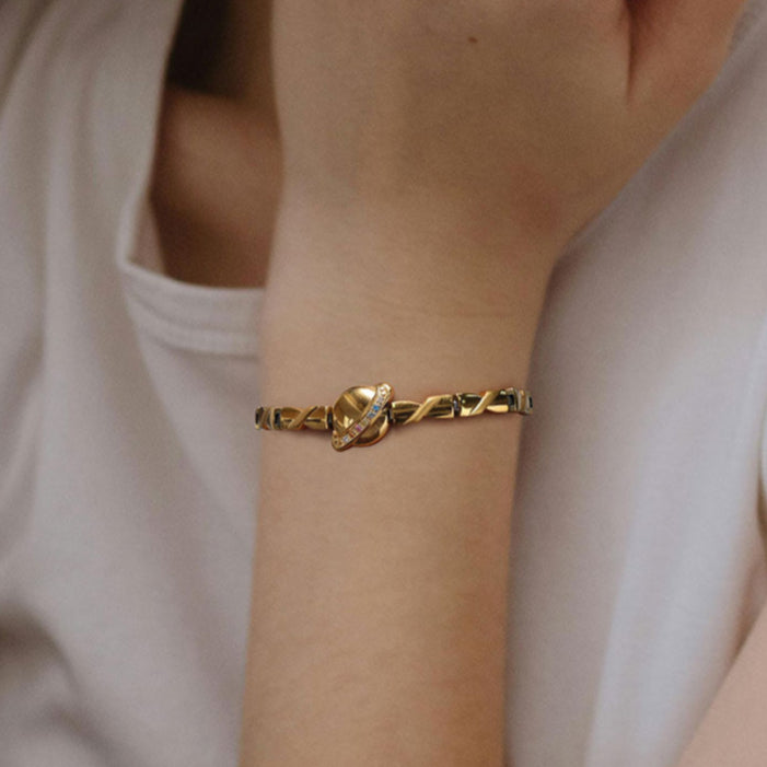 RainSo Women Ultra Strength Magnetic Bracelet Universe #Gold