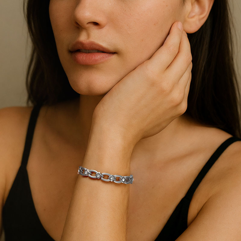 RainSo Promotion Women Powerful Magnetic Bracelet