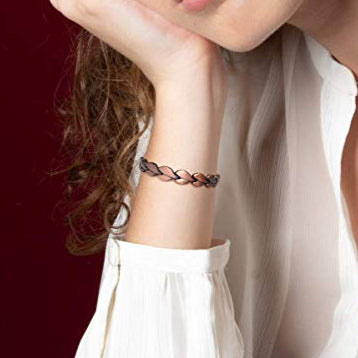 Women Carpal Tunnel Strong Copper Magnetic Bracelet for Arthritis