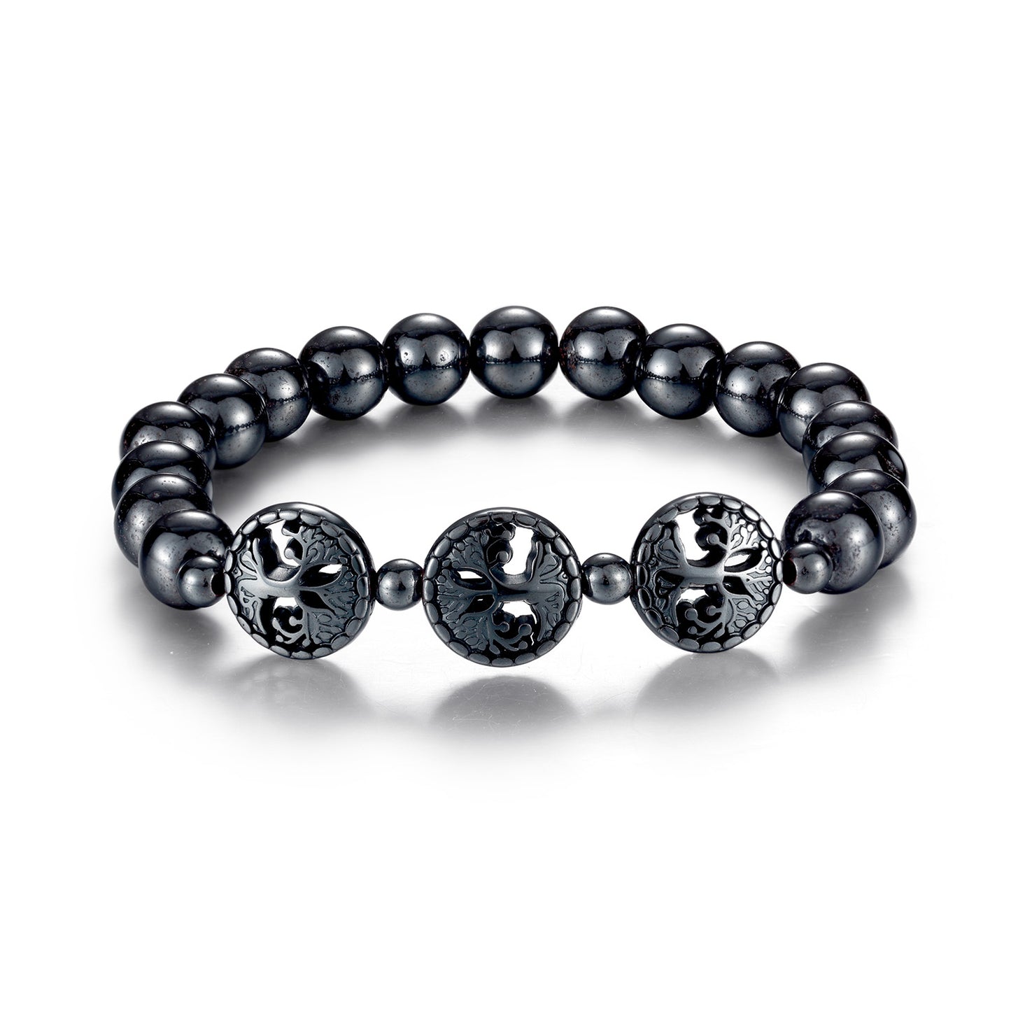 Rainso Magnetic Hematite Bracelets for Lose Weight