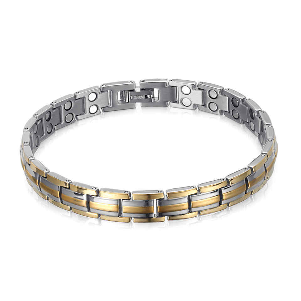 High Gauss Most Effective Powerful Women Titanium Magnetic Therapy Bracelet
