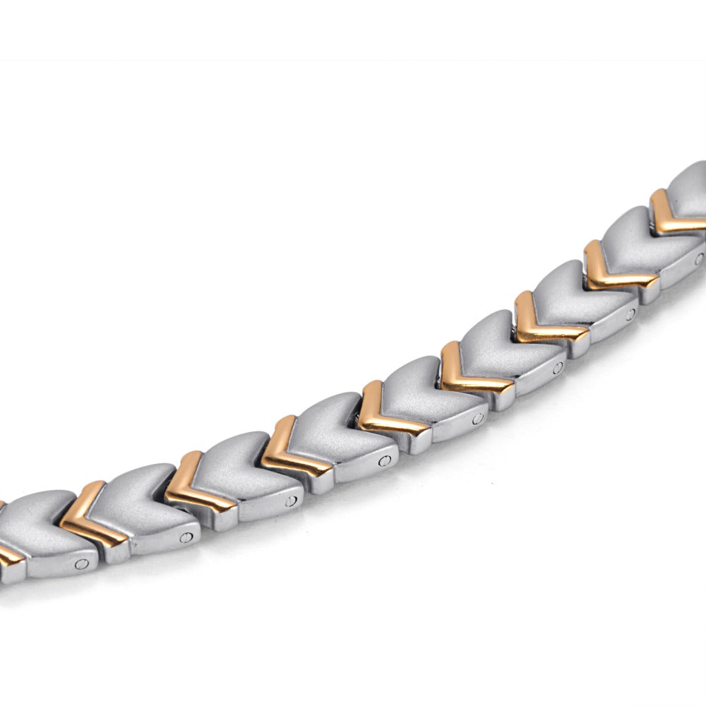 Powerful Energy Woman's Titanium Magnetic Bracelets for Pain