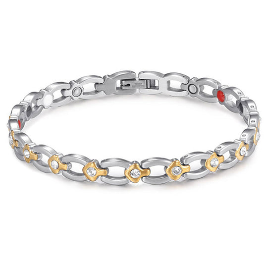 RainSo Promotion Women Powerful Magnetic Therapy Bracelet
