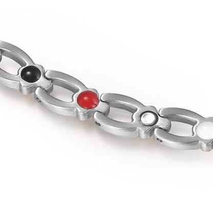 RainSo Promotion Women Powerful Magnetic Therapy Bracelet