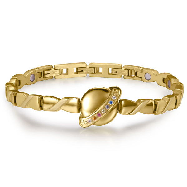 RainSo Women Ultra Strength Magnetic Bracelet Universe #Gold