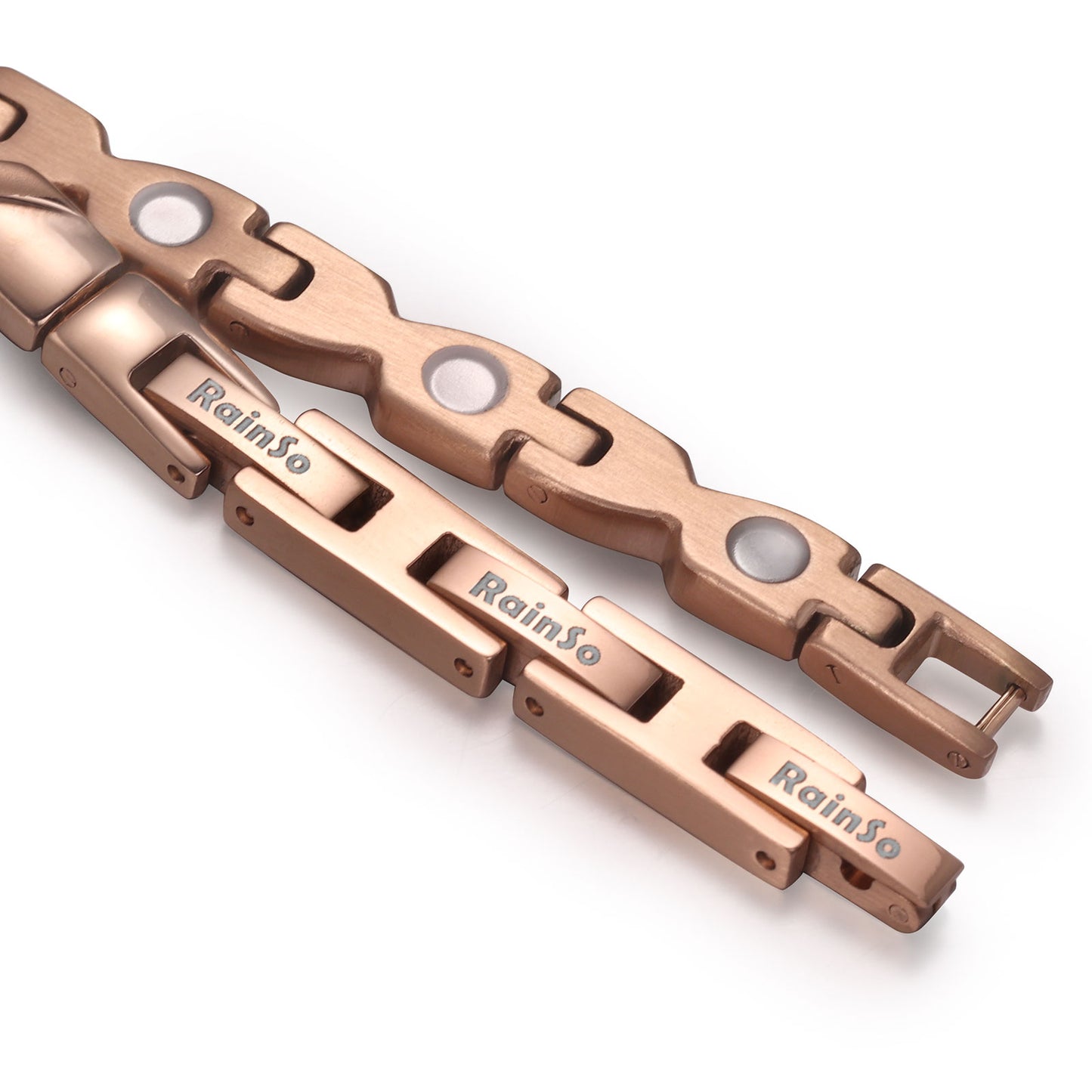 RainSo Women Ultra Strength Magnetic Bracelet Universe #Rose Gold