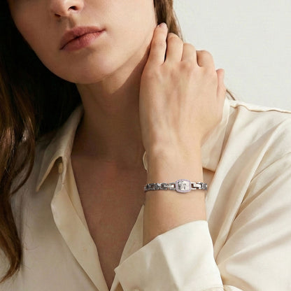 RainSo Ultra Strength Women Rose Magnetic Bracelet,Pink Diamond