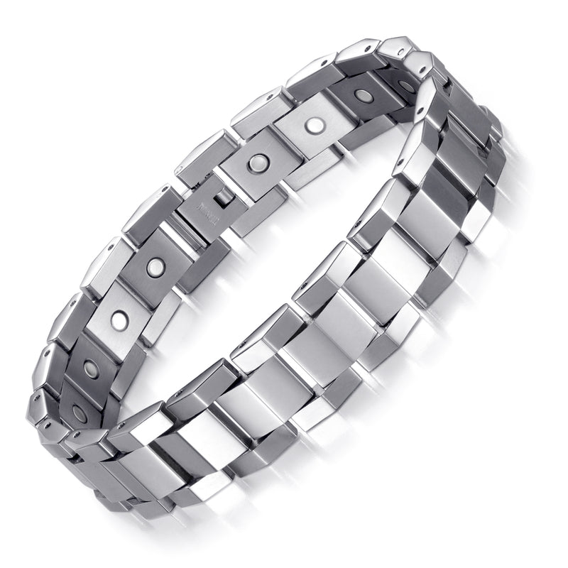 High Guass Titanium Magnetic Therapy Bracelets Benefits