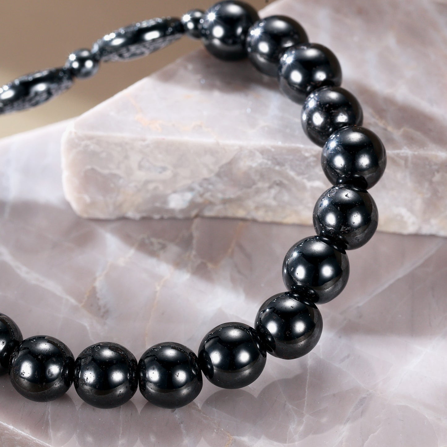 Rainso Magnetic Hematite Bracelets for Lose Weight