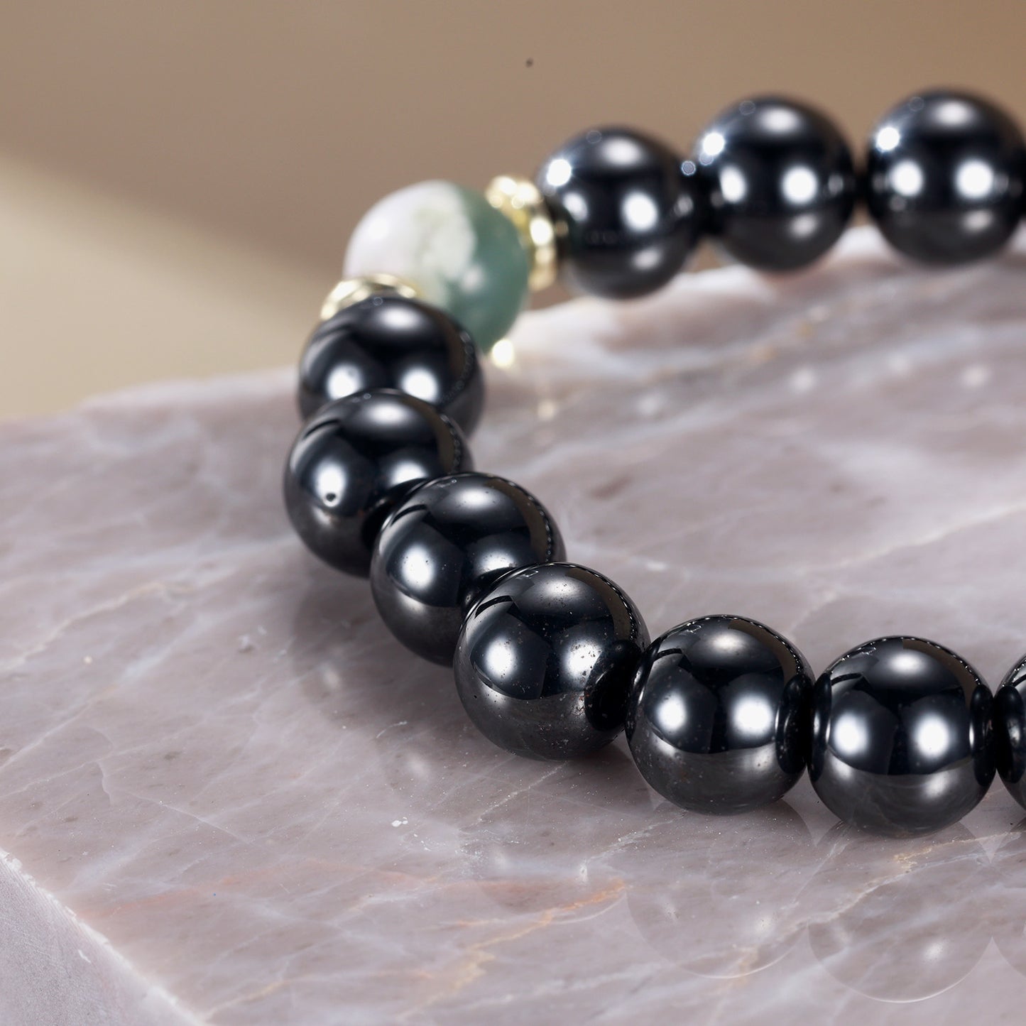 Rainso Elasticity Magnetic Hematite Bracelets Benefits