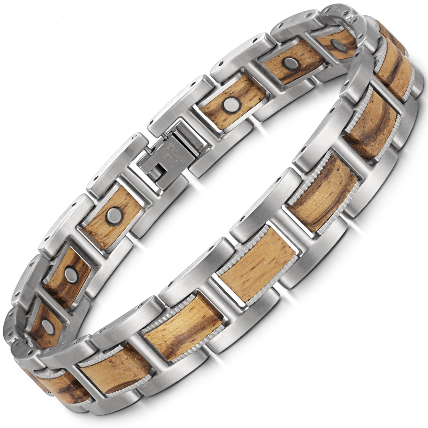 High Gauss Stainless Steel Effective Magnetic Bracelets Benefits