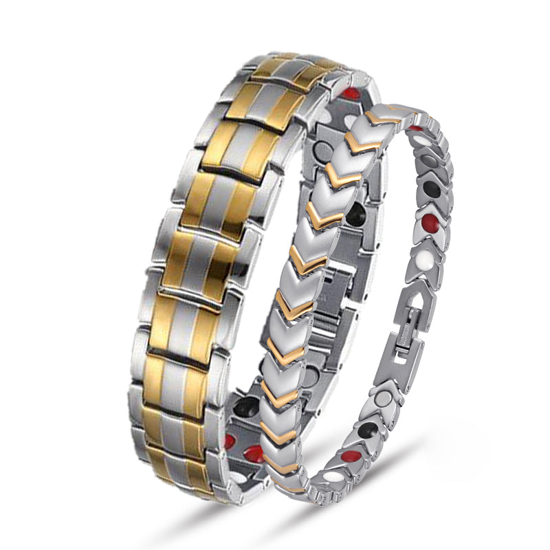 Pain Relief Most Effective Titanium Magnetic Therapy Bracelet