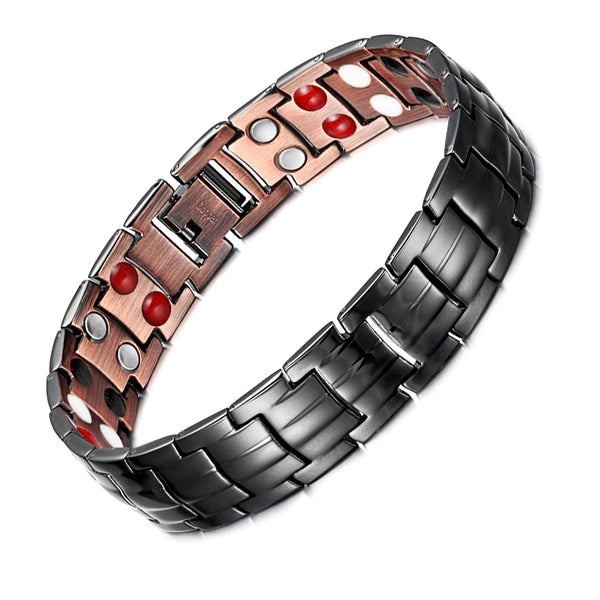Rainso Men Copper Bracelets - Magnetic Series Best Healling Jewelry ...