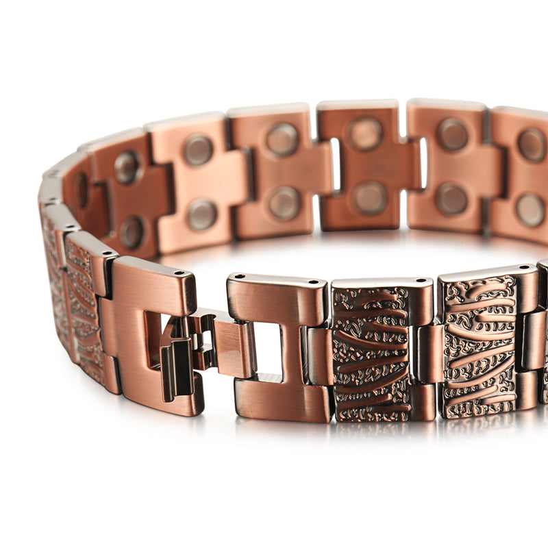 Copper Bracelet with Magnet