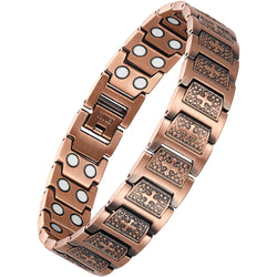 Most Effective Copper Mens Powerful Magnetic Therapy Bracelet