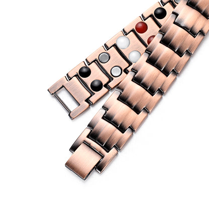 Powerful Mens Copper Magnetic Therapy Bracelet for Arthritis