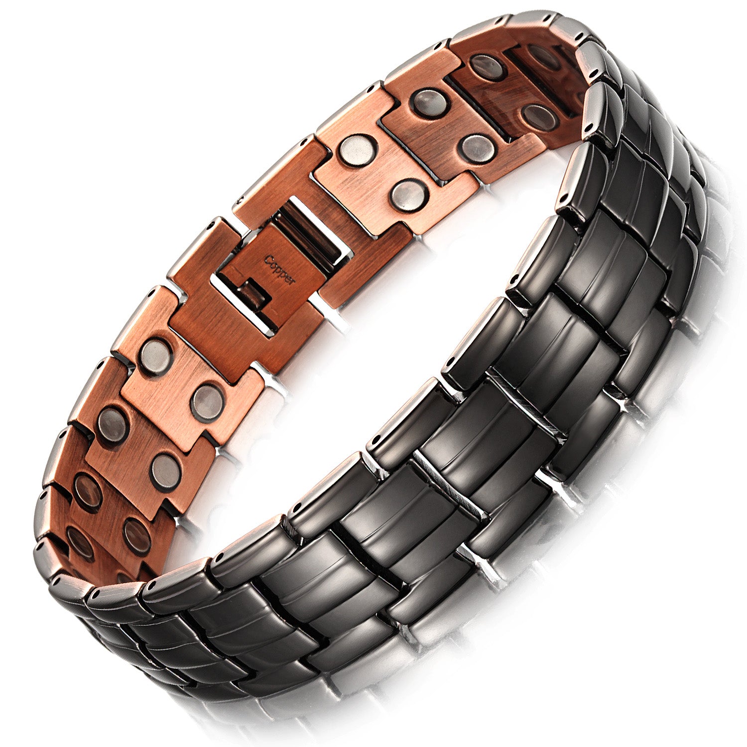 High Gauss Most Effective Powerful Magnetic Copper Couple Bracelet Benefits