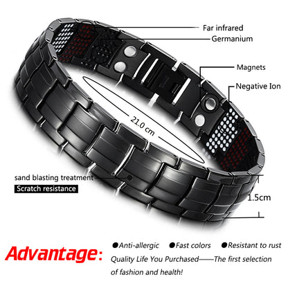 Mens Magnetic Bracelet
