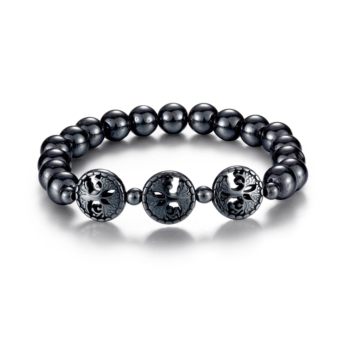 Rainso Magnetic Hematite Bracelets for Lose Weight