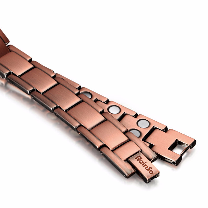 Copper Ankle Bracelet ｜ Magnetic Bracelet Jewelry ｜ Rainso Magnetic Bracelet