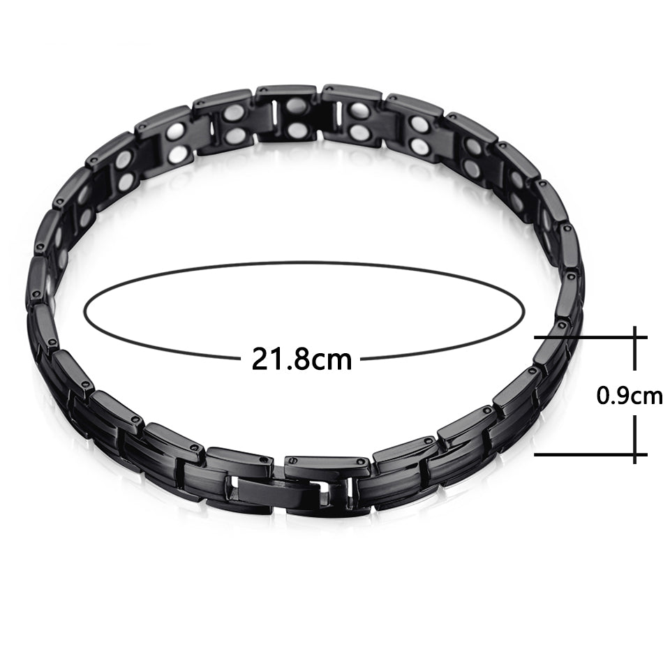 High Gauss Most Effective Powerful Women Titanium Magnetic Bracelet Benefits