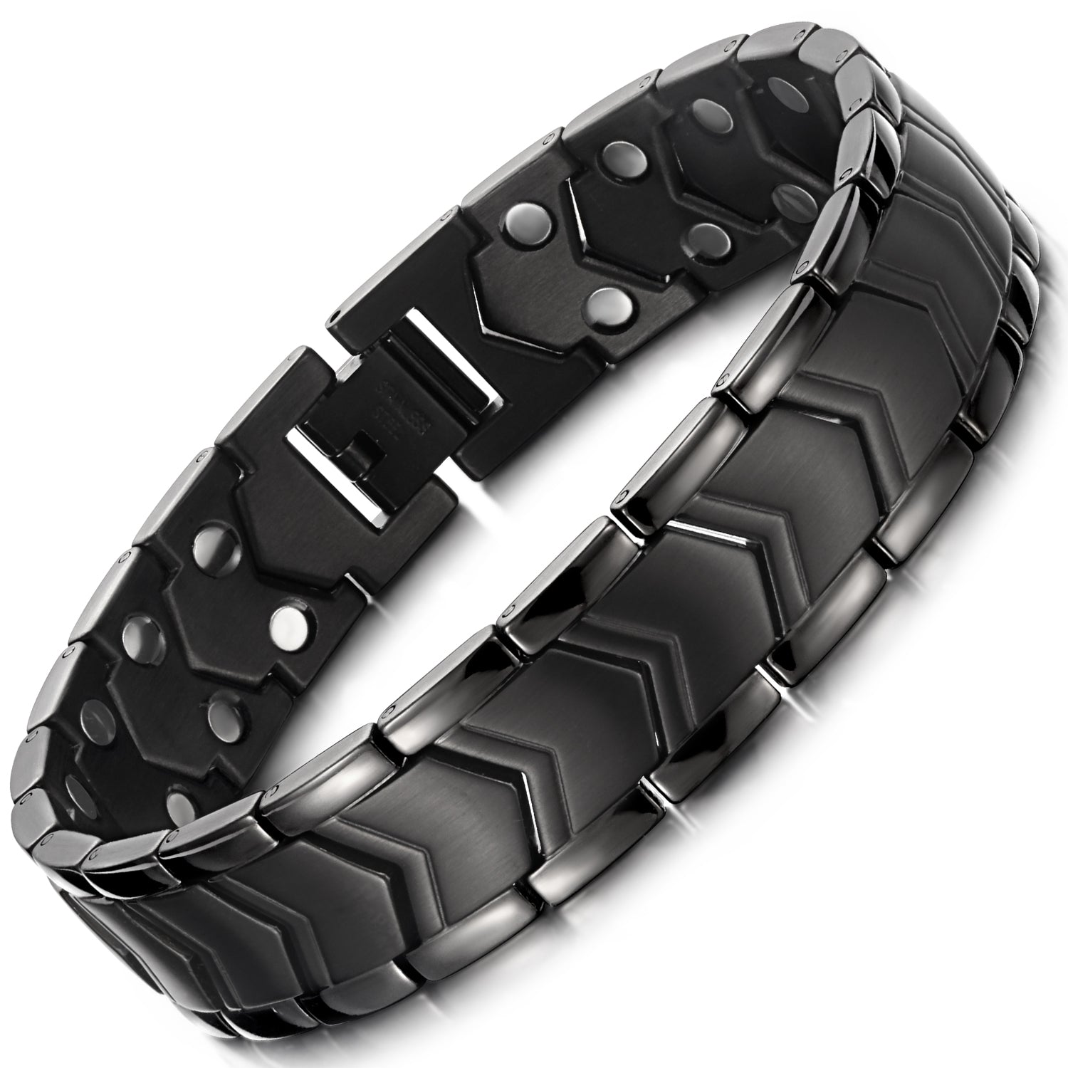 Powerful Ultra Strength Mens Magnetic Therapy Bracelets – Rainso Jewelry