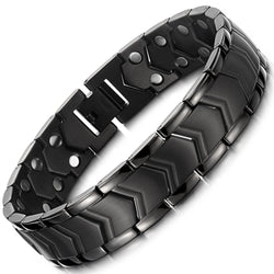 High Gauss Powerful Mens Magnetic Therapy Bracelets Arthritis